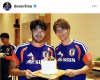 堂安律のインスタグラム（＠ｄｏａｎｒｉｔｓｕ）から