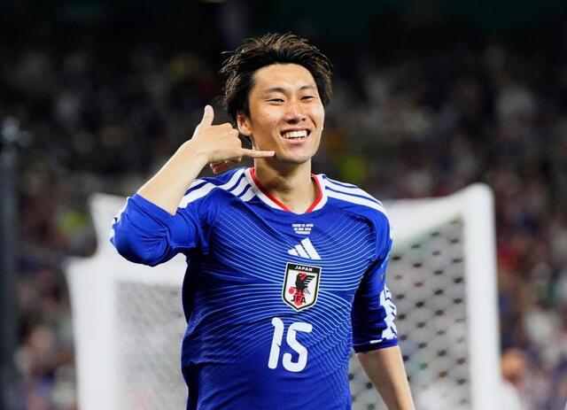 W杯 鎌田大地 電話パフォの理由