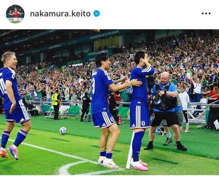中村敬斗のインスタグラム＠ｎａｋａｍｕｒａ．ｋｅｉｔｏ（６月２１日付）より 