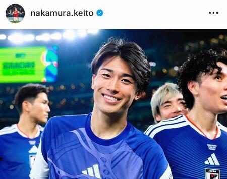 中村敬斗のインスタグラム＠ｎａｋａｍｕｒａ．ｋｅｉｔｏ（６月２１日付）より 
