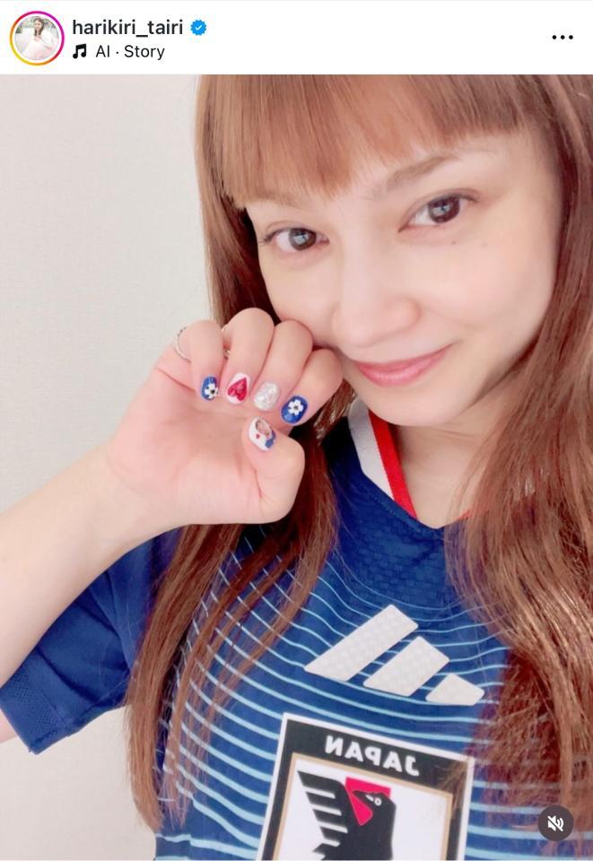 平愛梨のインスタグラム（ｈａｒｉｋｉｒｉ＿ｔａｉｒｉ）より