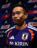 取材を受ける長友佑都