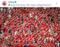 ハーランドのインスタグラム（ｅｒｌｉｎｇ）より