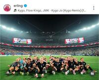 ハーランドのインスタグラム（ｅｒｌｉｎｇ）より