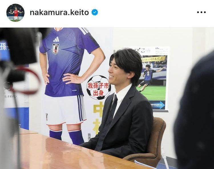 中村敬斗のインスタグラム＠ｎａｋａｍｕｒａ．ｋｅｉｔｏ（７月１１日付）より