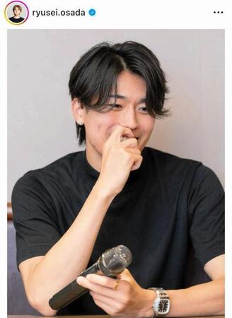 Ｗ杯前のイベントでも中村敬斗のヘアを担当したＲｙｕｓｅｉさんのインスタグラム＠ｒｙｕｓｅｉ．ｏｓａｄａ（６月１日付）より