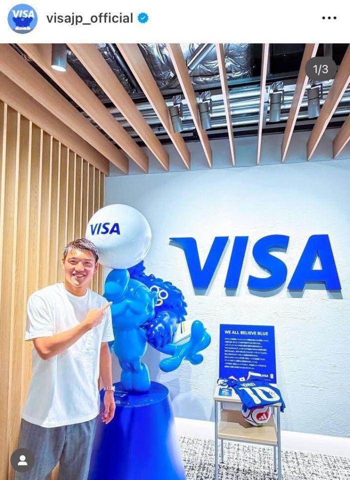 Ｖｉｓａ　ＪＡＰＡＮの公式インスタグラム＠ｖｉｓａｊｐ＿ｏｆｆｉｃｉａｌより