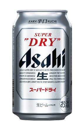 　アサヒビールの「スーパードライ」