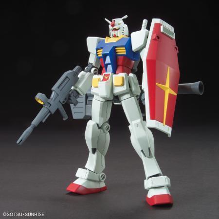 　バンダイスピリッツの「ＨＧＵＣ　１／１４４　ＲＸ-７８-２　ガンダム」