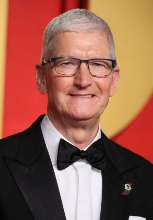 　アップル最高経営責任者（ＣＥＯ）のティム・クック氏（ロイター＝共同）