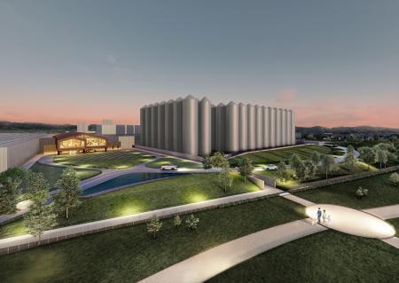 　２０２９年１月の操業開始を目指すアサヒビール鳥栖工場のイメージ（アサヒビール提供）