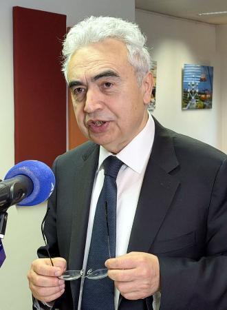 　ＩＥＡのビロル事務局長＝３月、ブリュッセル（共同通信）