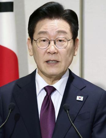 　韓国の李在明大統領