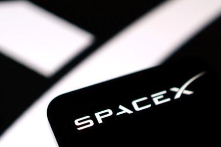 　米宇宙開発企業スペースＸのロゴ（ロイター＝共同）