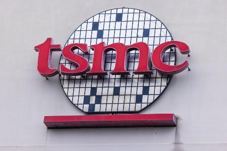 　ＴＳＭＣのロゴ（ゲッティ＝共同）