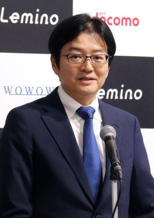 　「ＷＯＷＯＷレミノ」の社長に就任する鈴木聡氏＝２４日午後、東京都港区