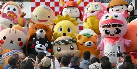 滋賀・彦根でご当地キャラの祭典　地元の魅力をＰＲ