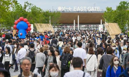 万博想定来場者数、下方修正も　大阪市長「混雑し快適さ失う」