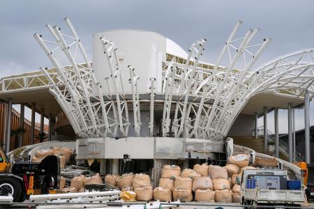 解体現場は「しぼんだ風船」 大阪・関西万博閉幕1カ月