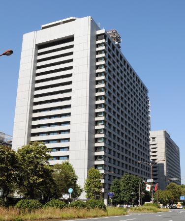 　総務省などが入る建物＝東京・霞が関