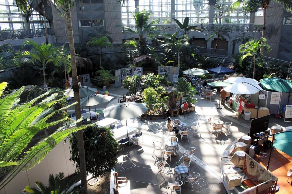 イベント会場のフラワーホール