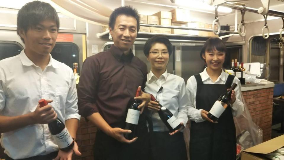 ４回目を迎えた近江鉄道の「ワイン電車」