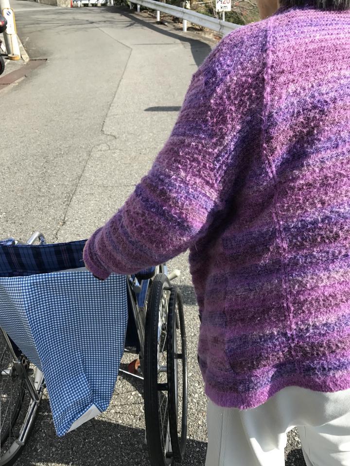 ６年間在宅介護してきた祖母との散歩