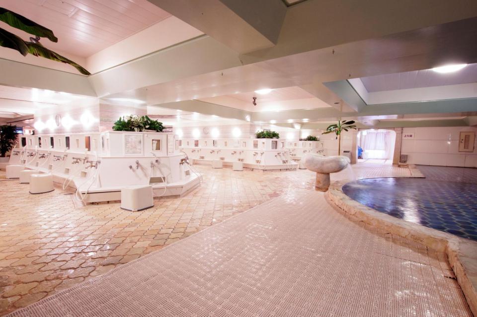 ３月31日で閉館する「ニュージャパンなんばビル」のスパプラザ浴場