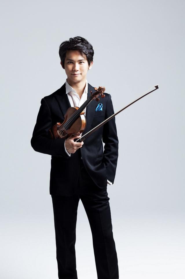 ヴァイオリニストの三浦文彰さん（Ｃ）Yuji Hori