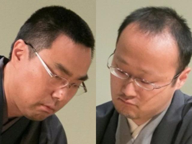 ２６日に将棋日本シリーズＪＴプロ公式戦準決勝第二局で対局する三浦九段（左）と渡辺ＪＴ杯覇者