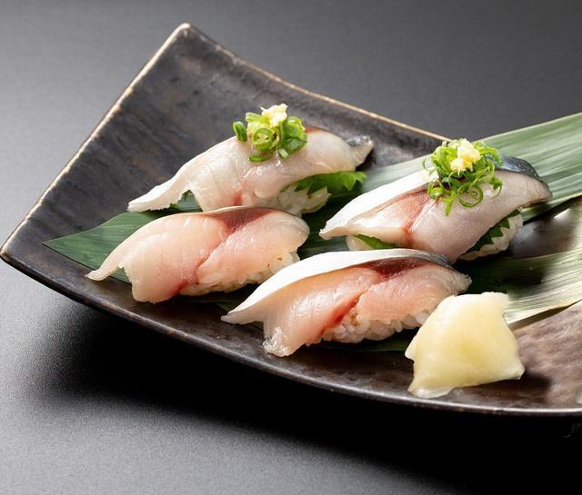 養殖サバのにぎり寿司…生食でも食べられる