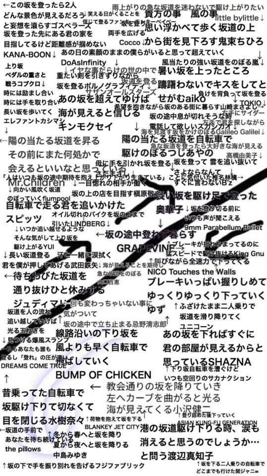 みんなが坂道のことを歌いすぎるせいで、いつの間にかこんなことになってしまいました（提供）