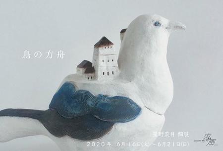 「今回は、ノアの方舟のような…鳥の形をした船の背中に街があって、それがいくつも空に浮かんでいる。そんなイメージです」と話す星野さん（提供：星野菜月さん）