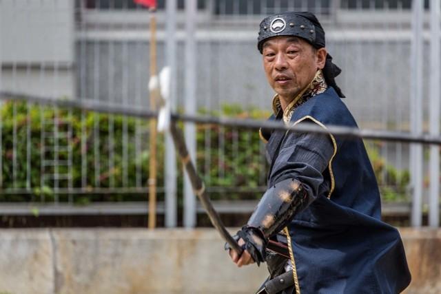 武術の第一人者、横山雅始さん