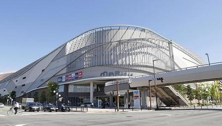 20代女性が刺される事件があった「マークイズ福岡ももち」＝２９日、福岡市中央区（提供・共同通信社）