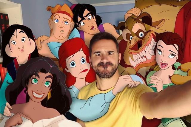 ディズニーの世界に迷い込んだみたい “フォトショ職人”の小学校教師…その凄腕に世界中のファン仰天