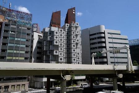 日本生まれの名建築・中銀カプセルタワー