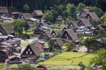 日本の秘境、ひだ白川郷