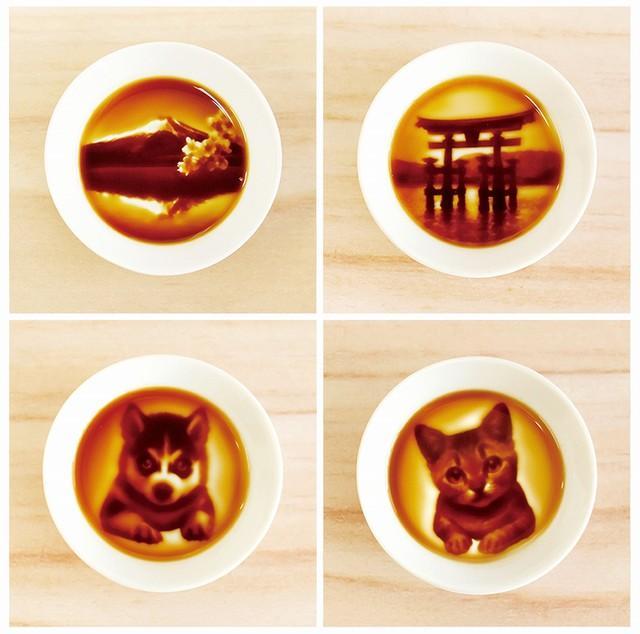 お醤油を垂らすと絵が浮き出る不思議なお皿 その究極形が爆誕 色の濃淡まで表現しちゃった ライフ 社会総合 デイリースポーツ Online