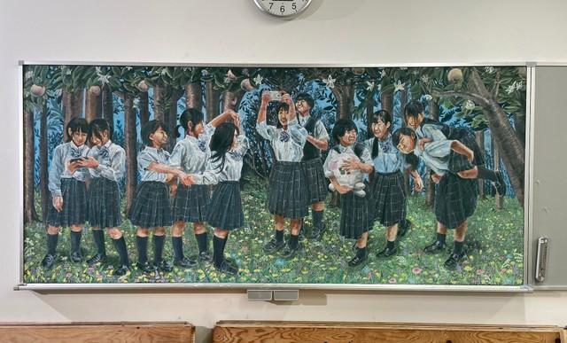 黒板アートの世界がとんでもないことになっている 驚愕のクオリティ続々 コンテストも人気 ライフ 社会総合 デイリースポーツ Online 黒板アートの世界がとんでもないことになっている 驚愕のクオリティ続々 コンテストも人気 ライフ 社会総合 デイリースポーツ Online