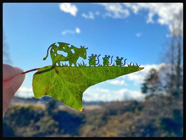 ADHDに気づいて人生が変わる…サラリーマンから、僕にしかできない「葉っぱ切り絵」の世界へ