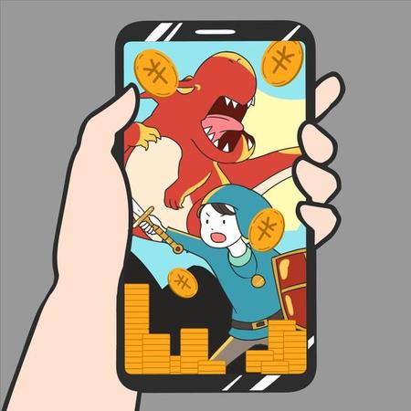 スマホやオンラインのゲームを楽しむために、課金をしている人も（無印かげひと/stock.adobe.com）