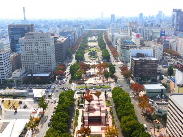 名古屋の都心、栄の風景