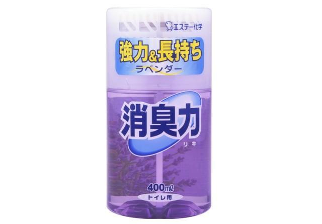 ２０００年発売当時の「消臭力」。今もそうだが、発売当初から「力」には「リキ」とフリガナが付いている