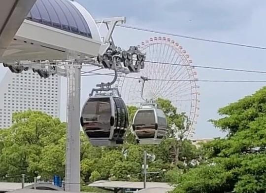 横浜に誕生した日本初の都市型循環式ロープウェイ