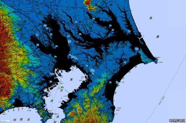 やはり関東平野は海だった！　海面が10m上昇すると、海に沈む地域はどこ？