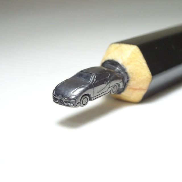 「鉛筆の芯でトヨタのスープラを作りました」 どうなってんの！？繊細かつ驚異の技術にSNS騒然