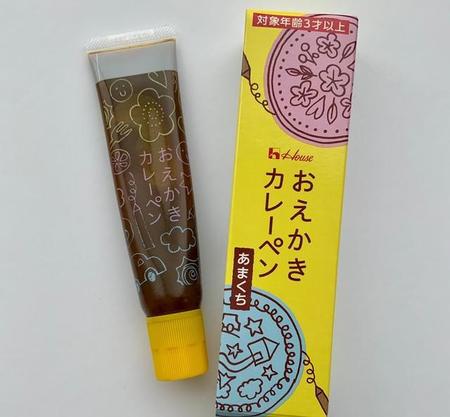 「想定以上の反響があった」というハウス食品の新商品「おえかきカレーペン」