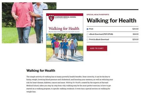 「Walking for Health」（Harvard Health Publishingより引用）