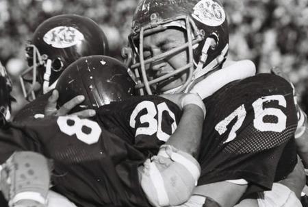 1976.11.21　関学-京大　万博記念公園球技場（山岡丈士さん撮影）